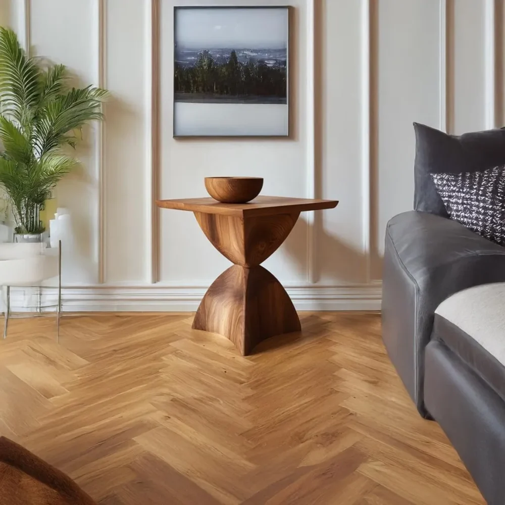 Custom Solid Wood Bedside Table, Handmade, Live-Edge Option - Image 6
