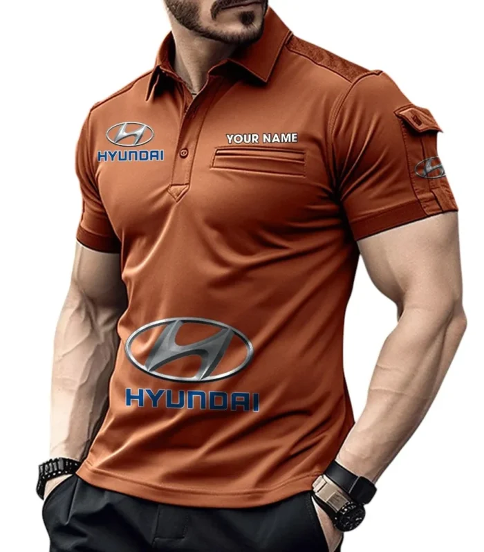 Practical Crossover  Exclusive Logo Pocket Polo Shirt, Gift For Practical Crossover  Enthusiasts CAR450 - Orange