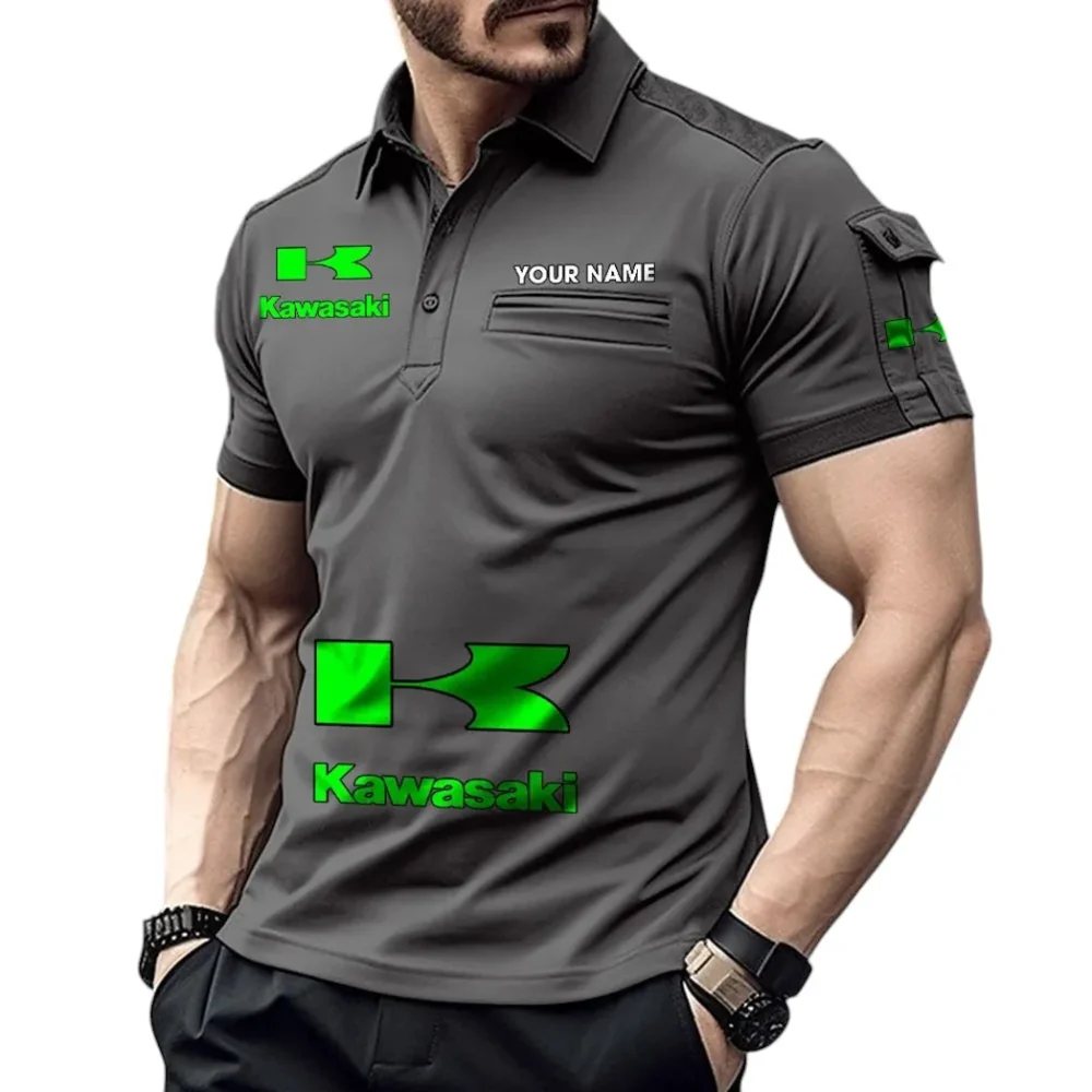 Performance Motorcycle  Exclusive Logo Pocket Polo Shirt, Gift For Performance Motorcycle  Lovers CAR450 - Gray