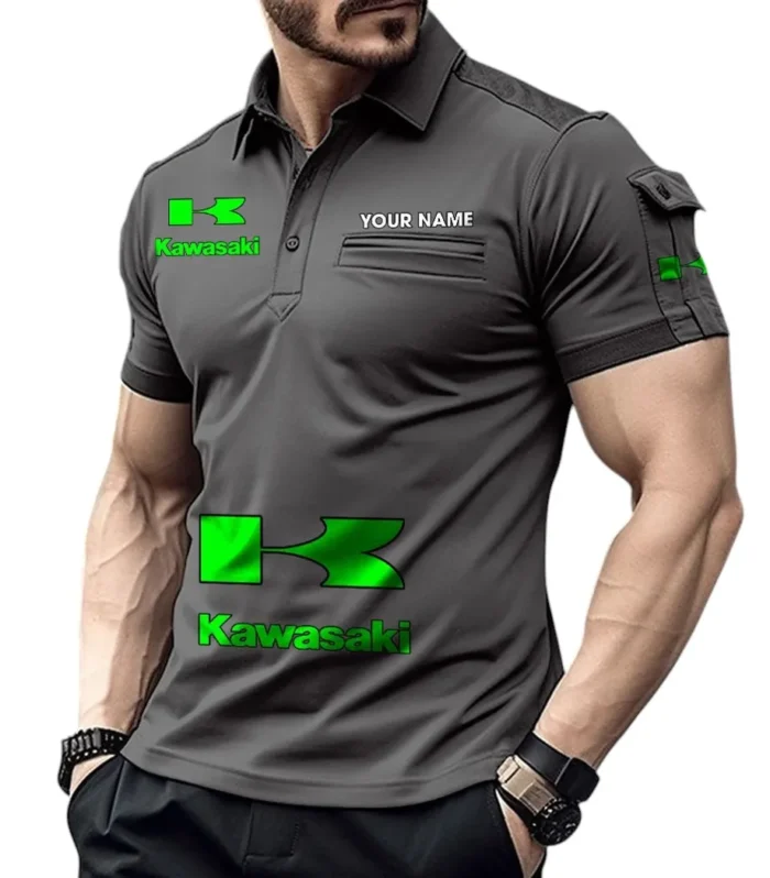 Performance Motorcycle  Exclusive Logo Pocket Polo Shirt, Gift For Performance Motorcycle  Lovers CAR450 - Gray