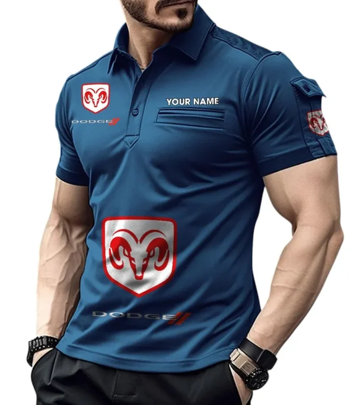 Sports Sedan Exclusive Logo Pocket Polo Shirt, Gift For Sports Sedan Enthusiasts CAR450 - Navy Blue