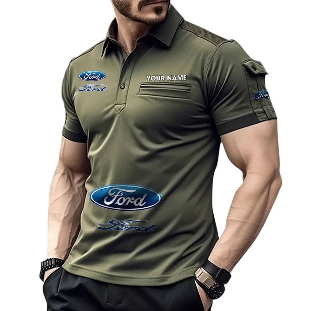 Performance Vehicle Exclusive Logo Pocket Polo Shirt, Gift For Performance Vehicle Lovers CAR450 - Green
