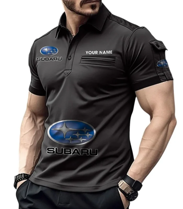 All-Wheel Drive Car Exclusive Logo Pocket Polo Shirt, Gift For All-Wheel Drive Car Enthusiasts CAR450 - Black