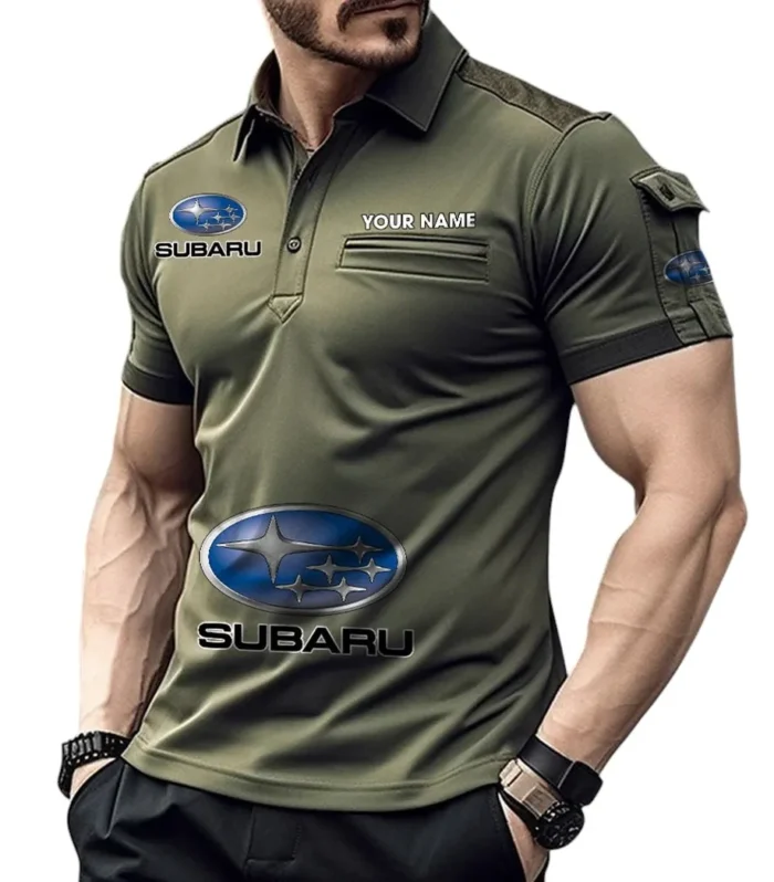 Adventure Wagon Exclusive Logo Pocket Polo Shirt, Gift For Adventure Wagon Enthusiasts CAR450 - Green