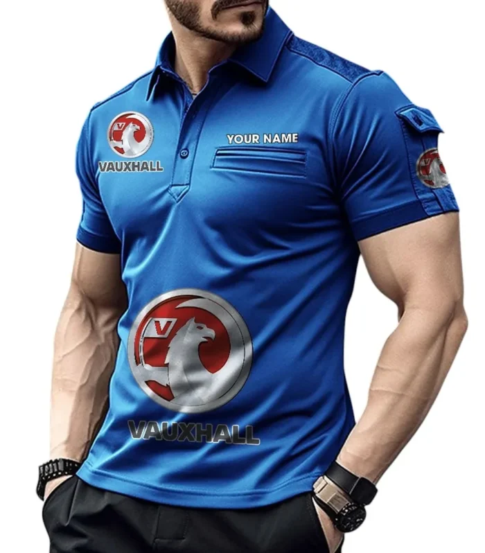 Mountain Ride Exclusive Logo Pocket Polo Shirt, Gift For Mountain Ride Lovers CAR450 - Blue