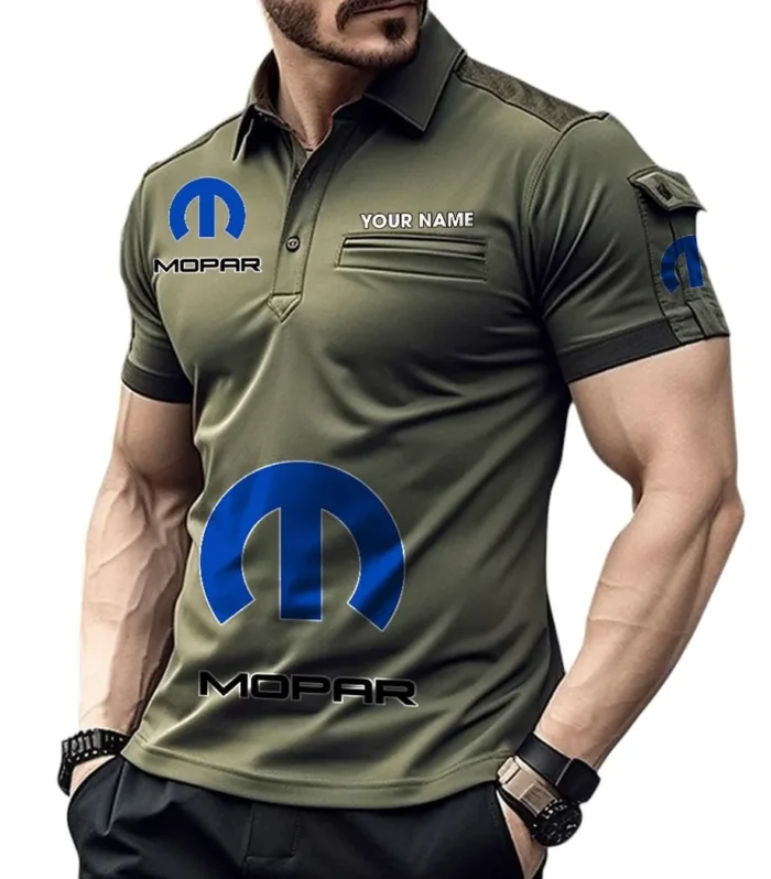 Adventure Motorbike Exclusive Logo Pocket Polo Shirt, Gift For Adventure Motorbike Lovers CAR450 - Green