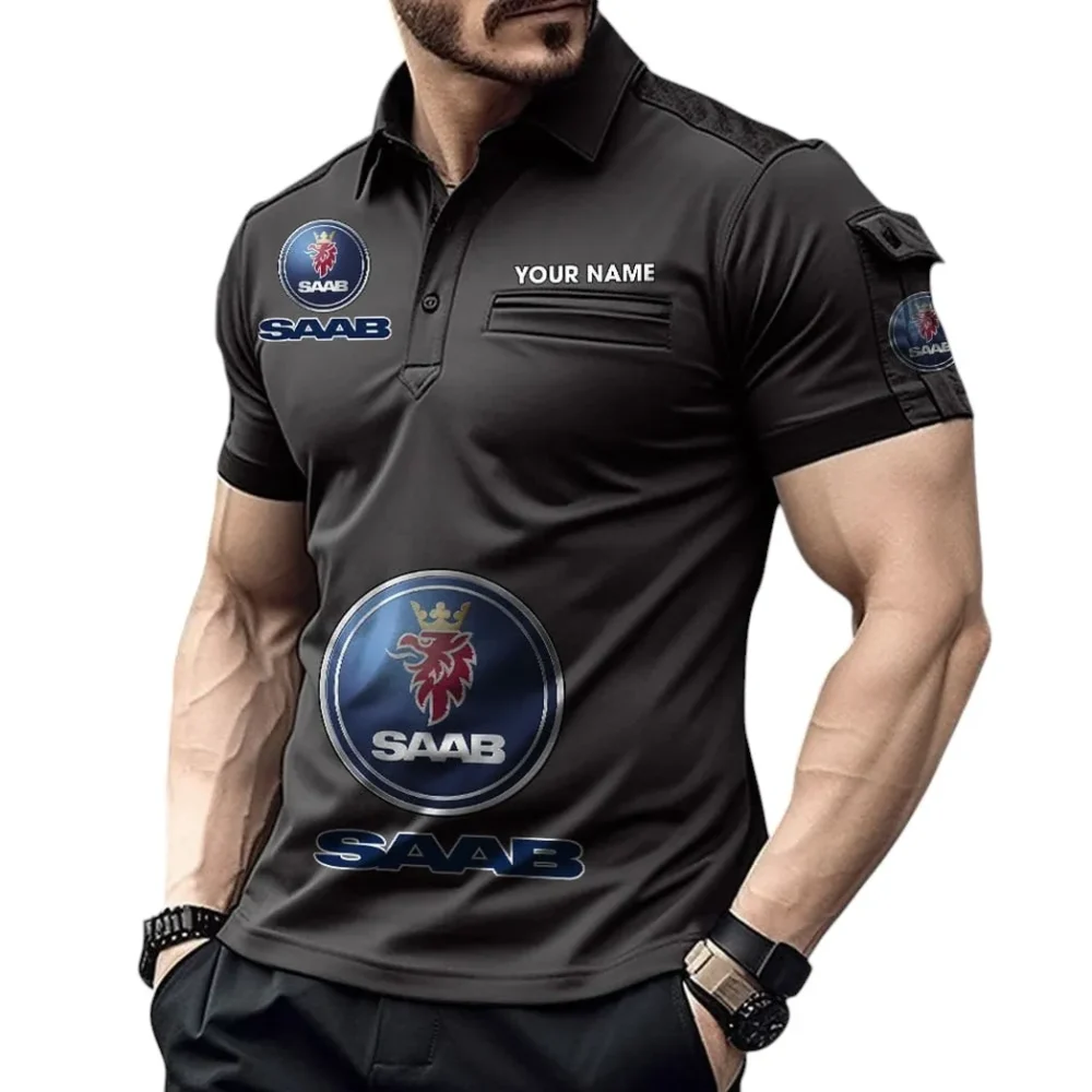 4x4 SUV Exclusive Logo Pocket Polo Shirt, Gift For 4x4 SUV Lovers CAR450 - Black