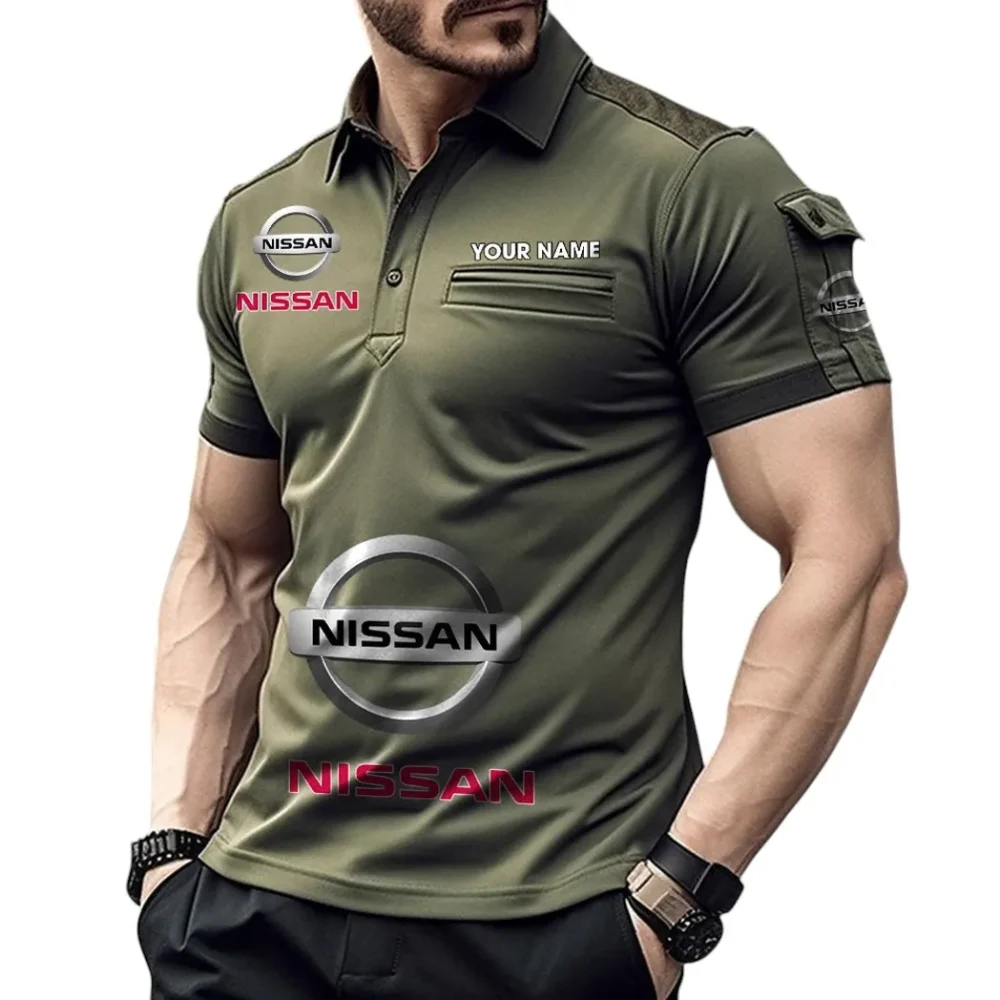 Crossover SUV Exclusive Logo Pocket Polo Shirt, Gift For Crossover SUV Enthusiasts CAR450 - Green